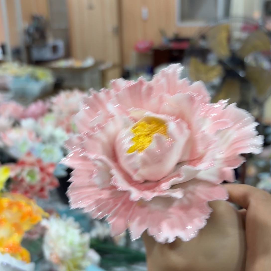 陶瓷花，20元发货，退款拉黑