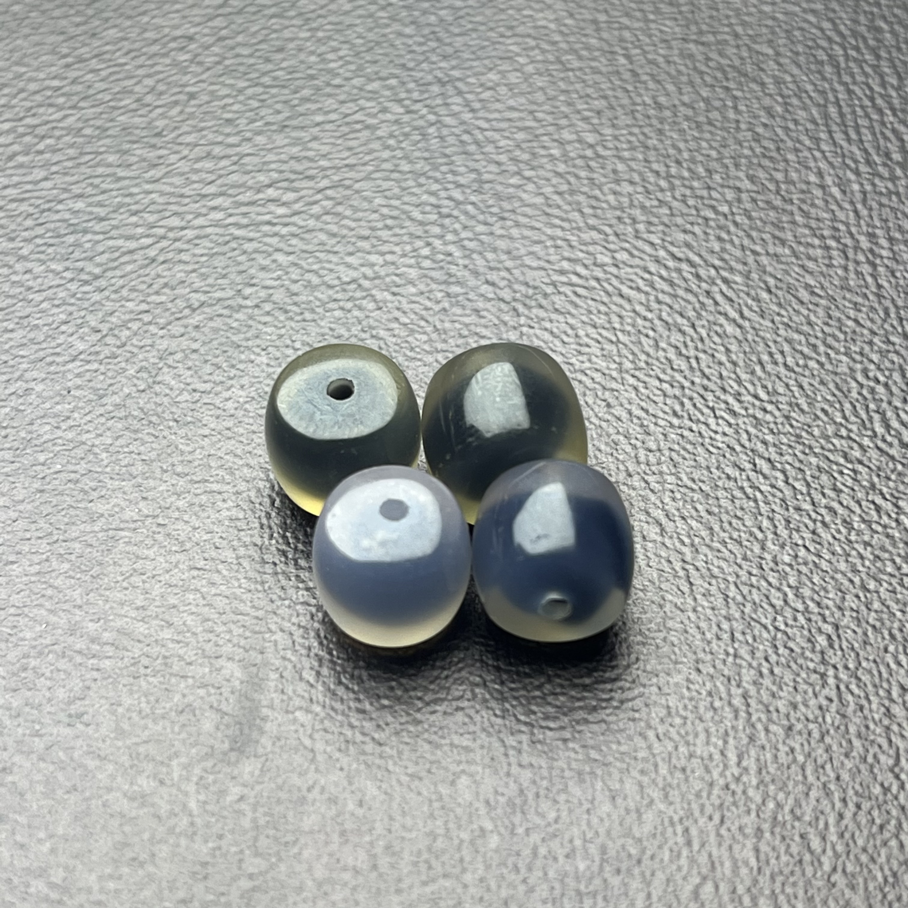 精工直切珠单株透糖心文玩配珠 尺寸8mm左右