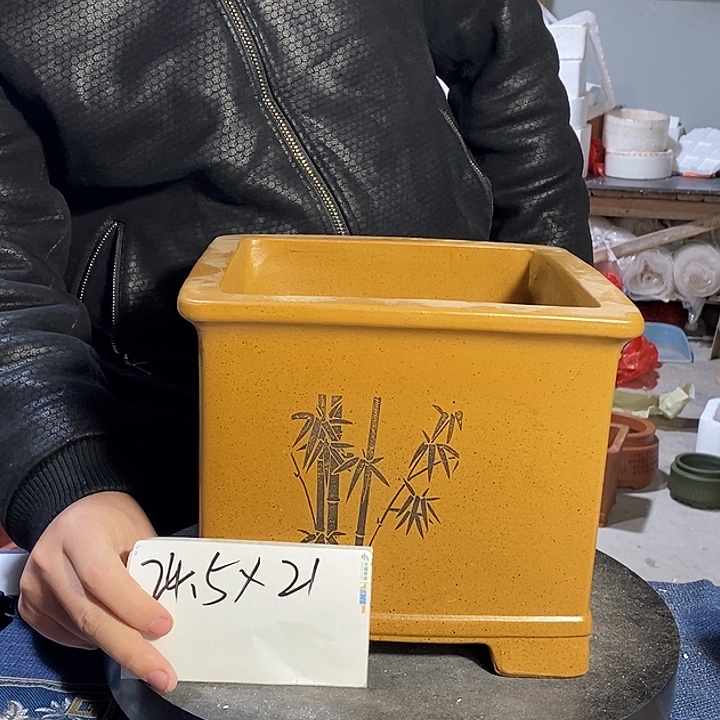 紫砂花盆紫砂艺术