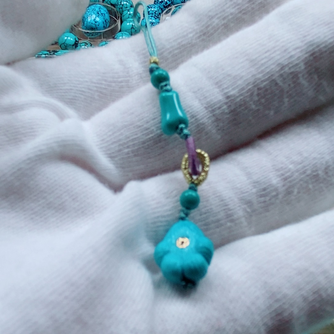 未镶嵌绿松石绿松石