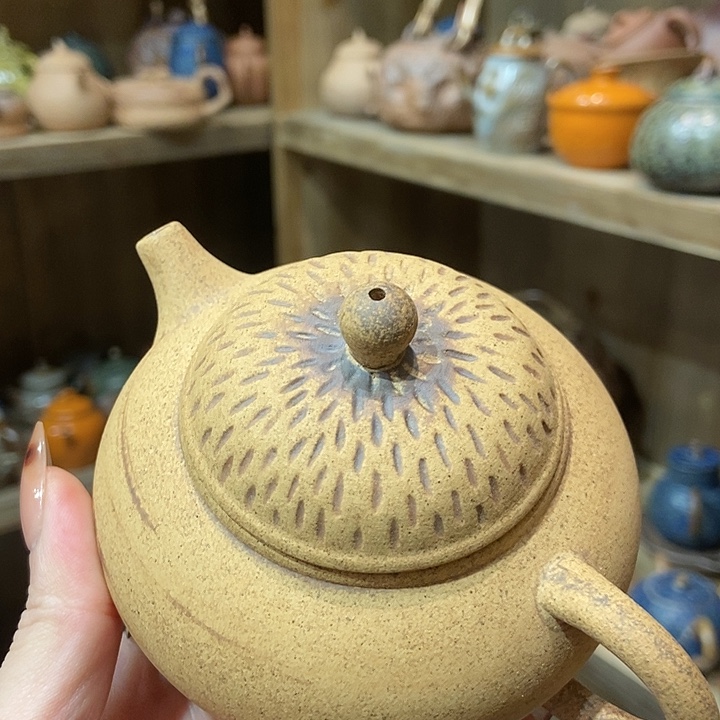 柴烧老岩泥高端茶器
