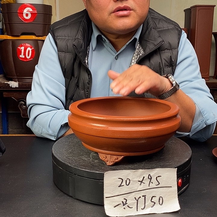 花盆紫砂货号一只YJ50