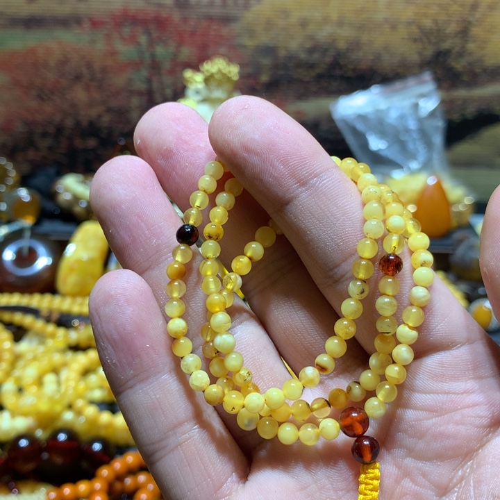 琥珀未镶嵌珠宝奇石