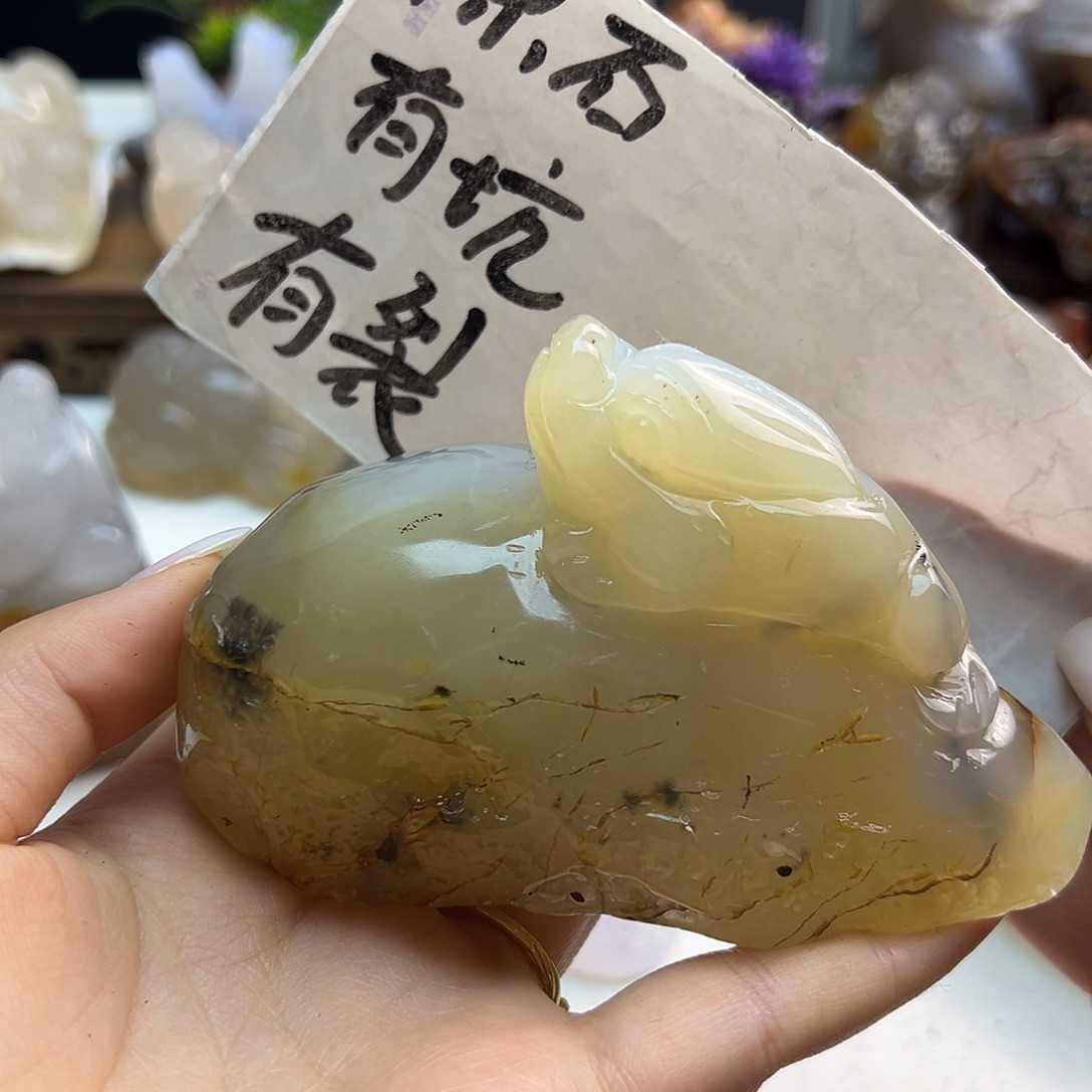 玛瑙/玉髓未镶嵌颈饰