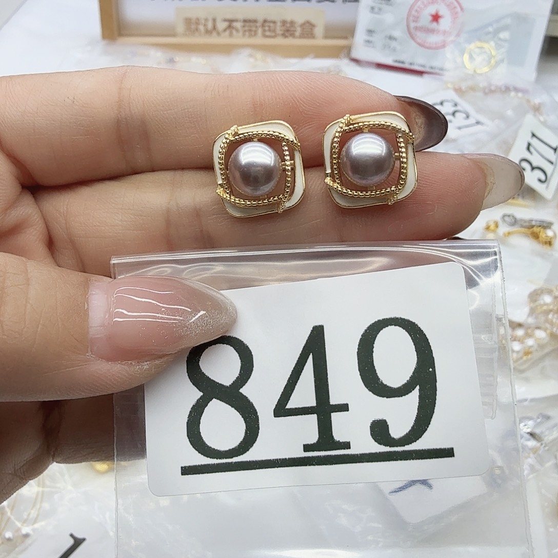 合金淡水珍珠珠宝奇石849