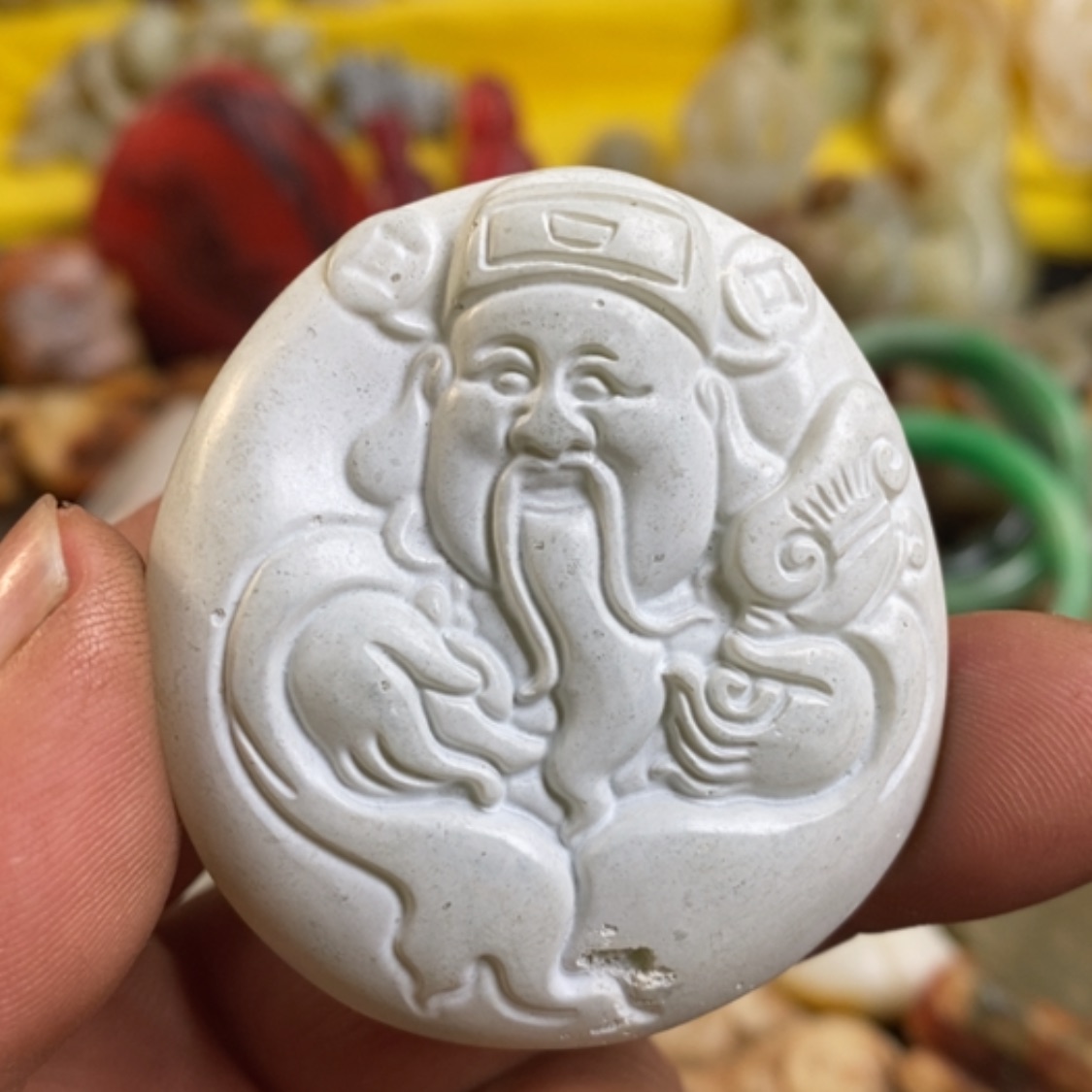 【闪购商品】和田玉（糖玉）颈饰未镶嵌