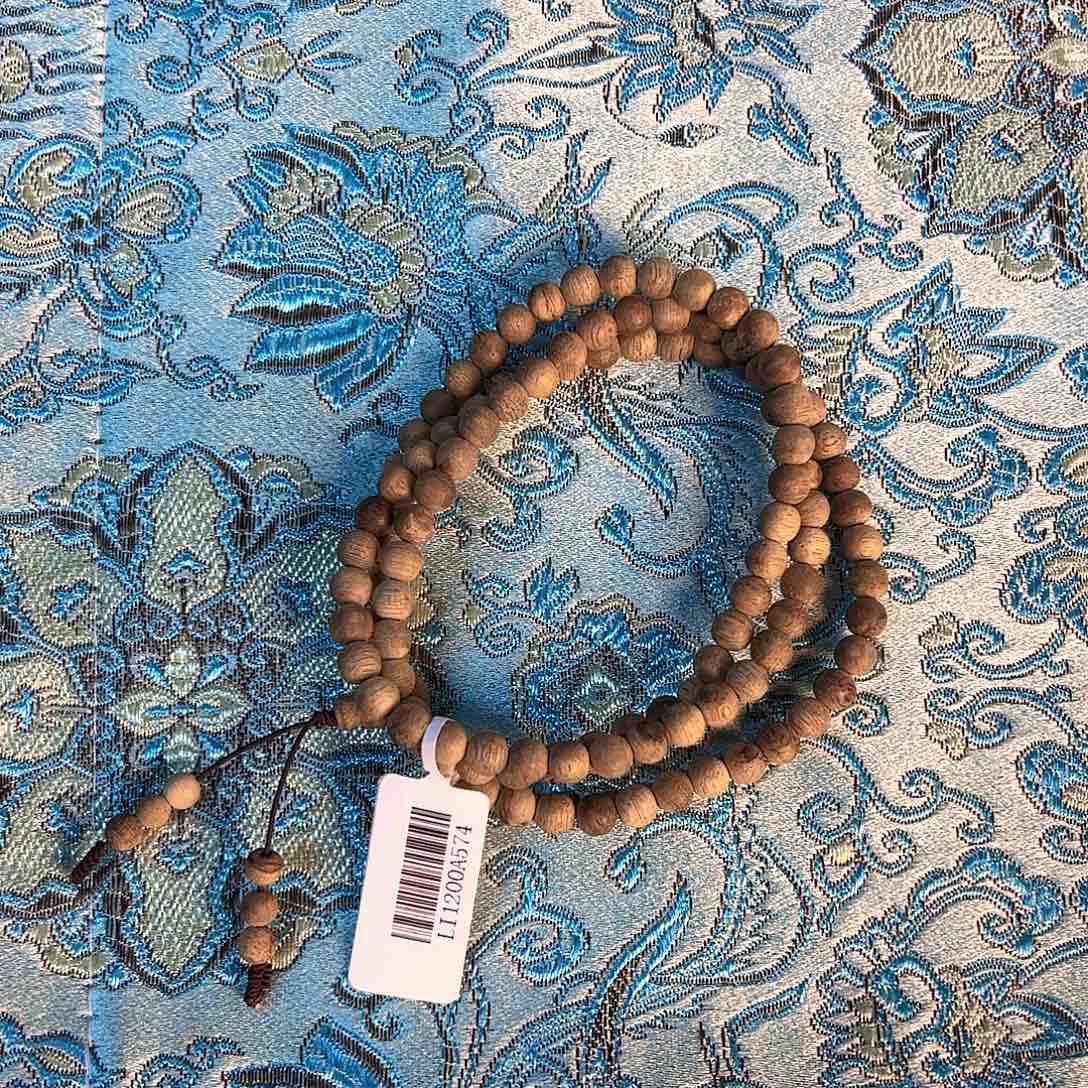 沉香手串文莱05圆珠多圈发货一条