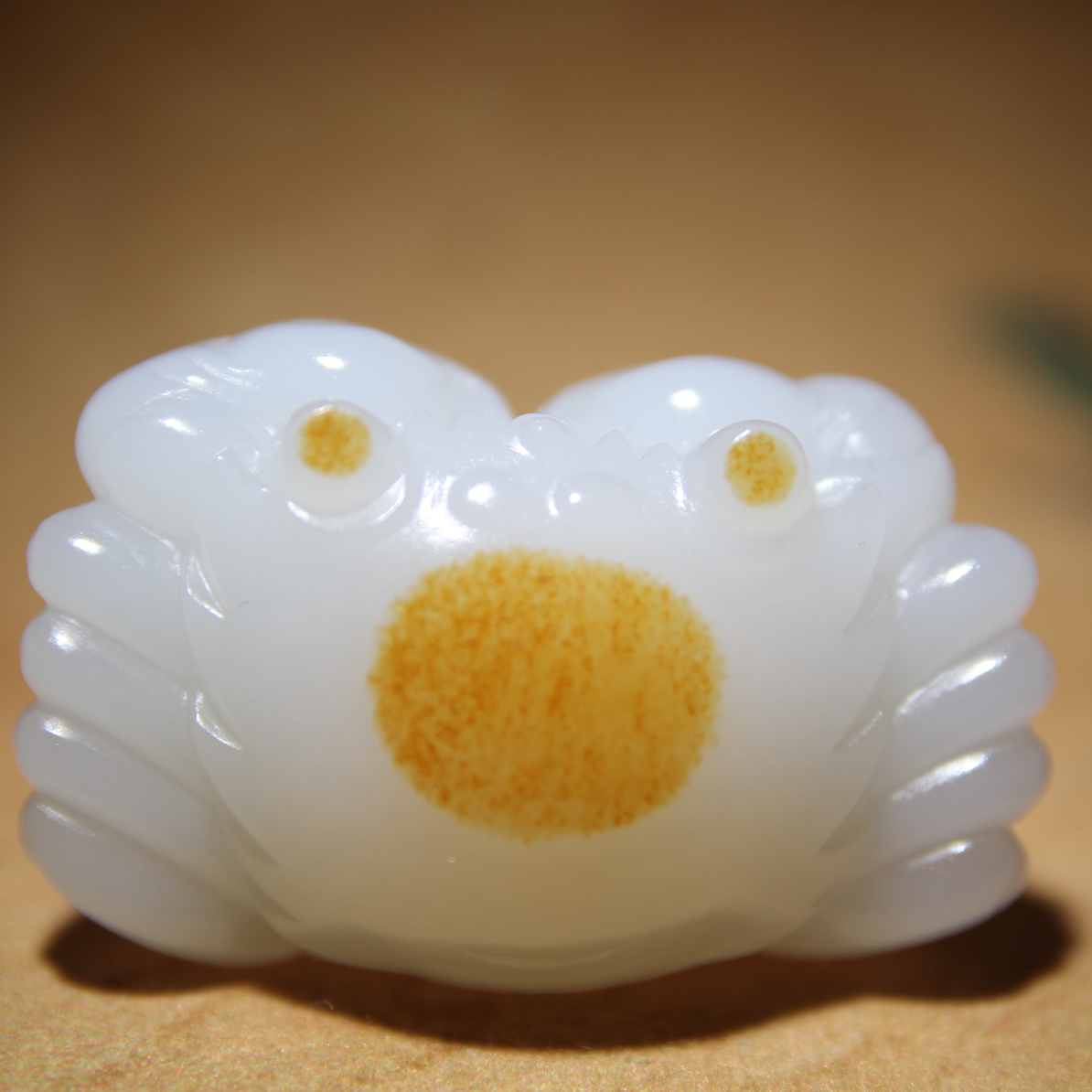 【苏州峰玉坊】高品质和田玉八方来财挂件