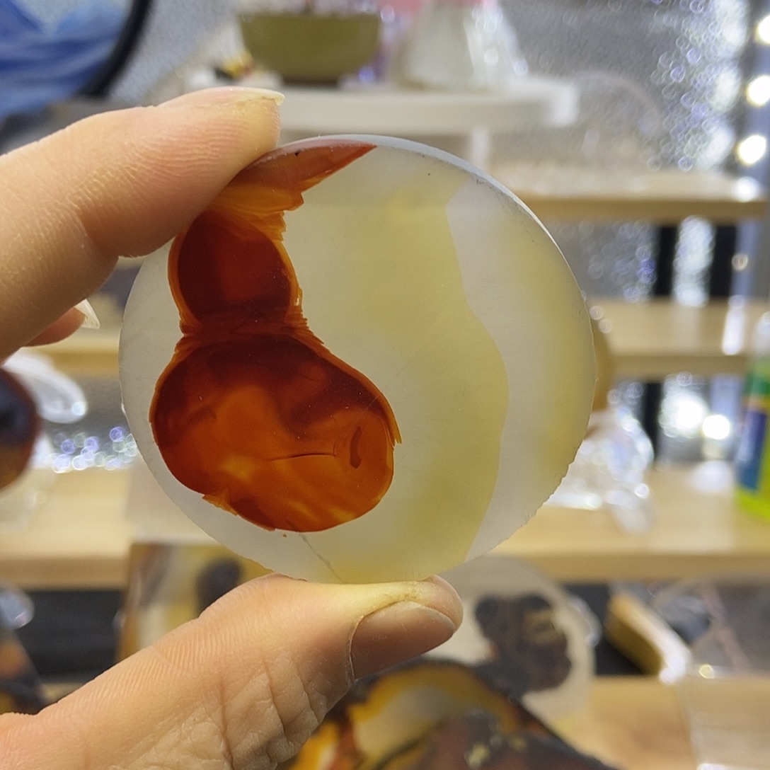 定制玛瑙巴玉玛瑙象形花牌