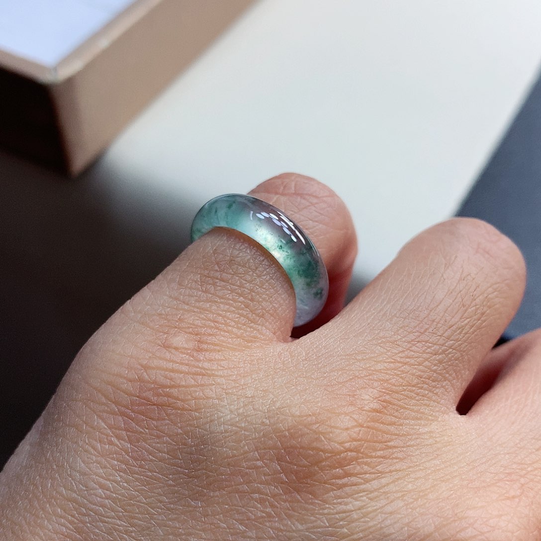 翡翠戒指未镶嵌9号