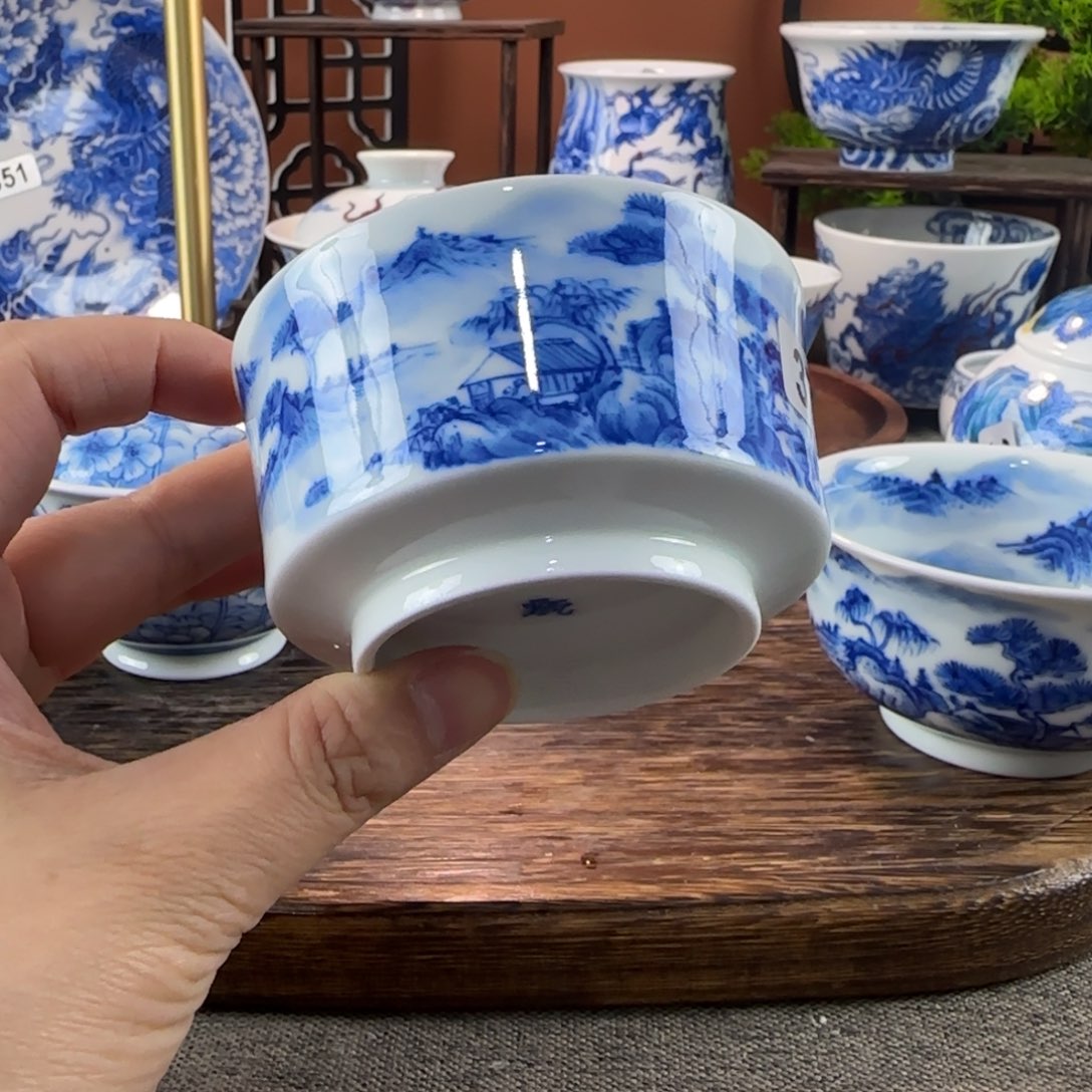 旺*景德镇陶瓷手绘茶器373