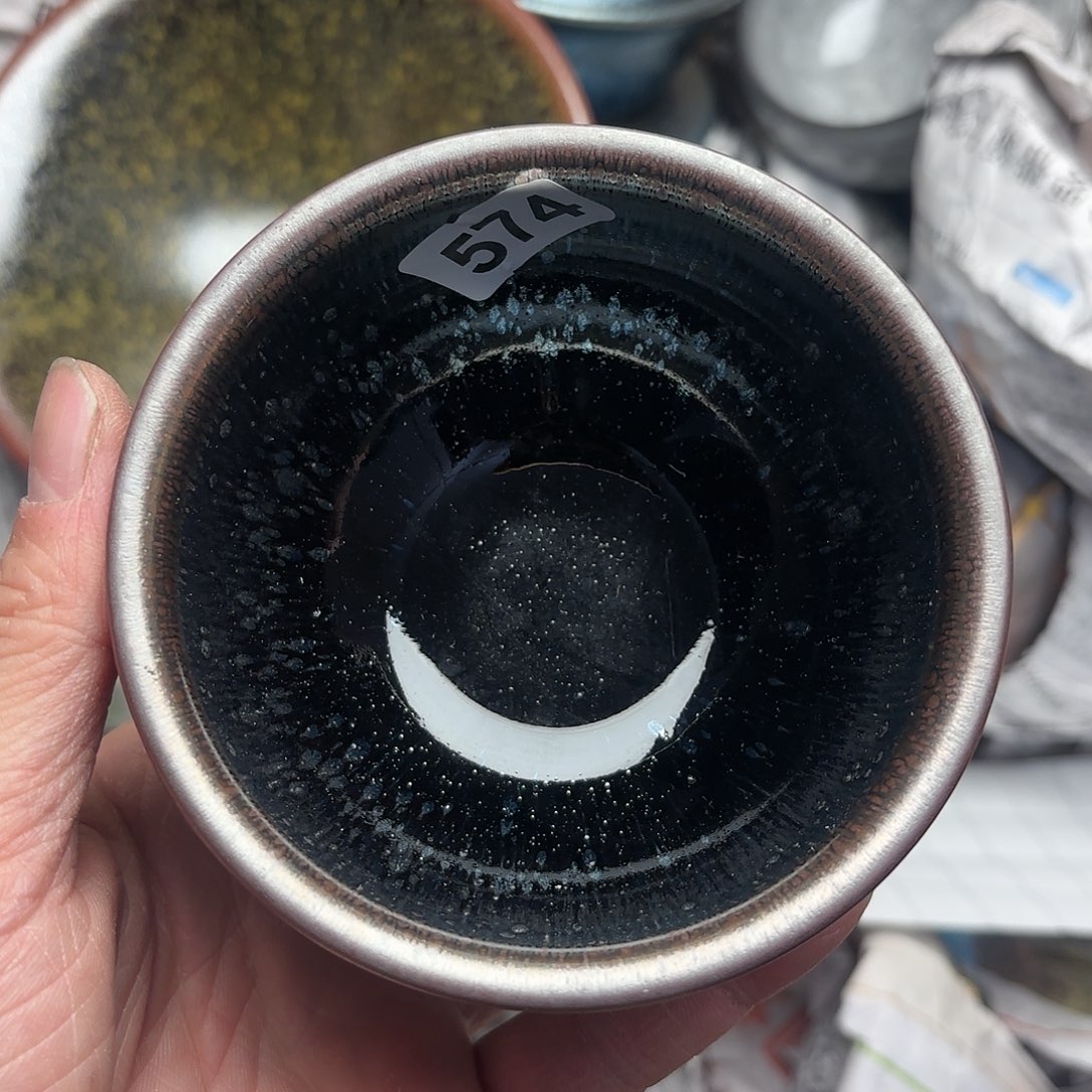 茶盏微瑕建盏主人杯一只