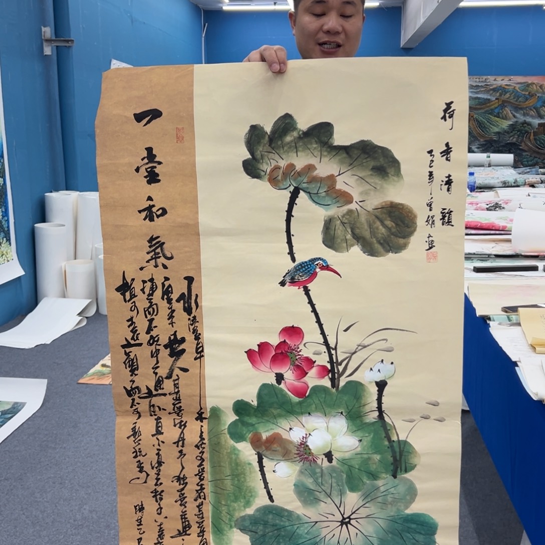 国画国画纯手绘作品