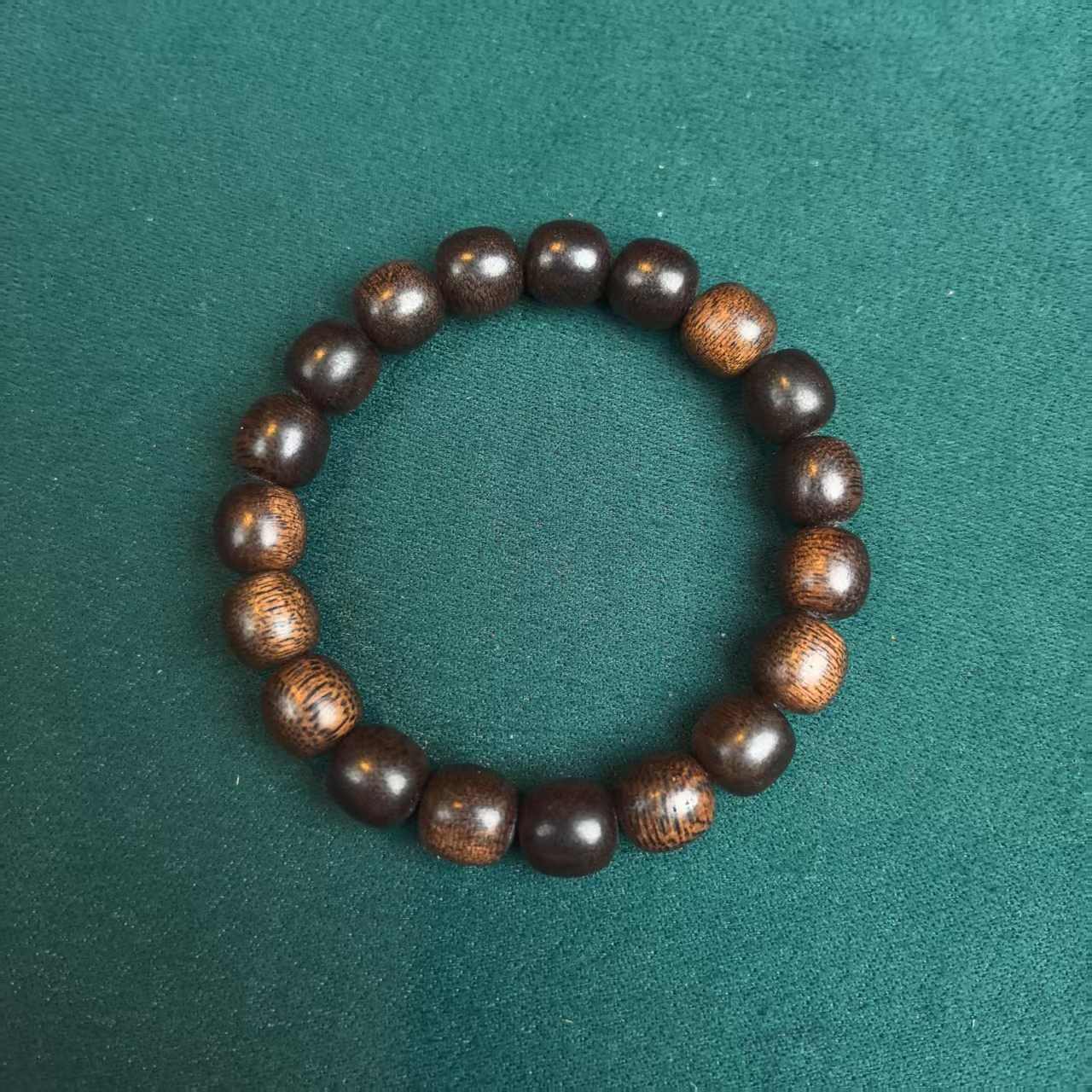 沉香木老型珠手串BD081（多样性发货）