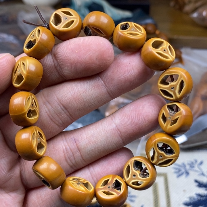 橄榄核手串/手链橄榄核雕工艺手串