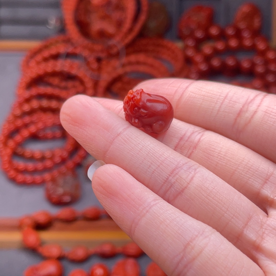 南红玛瑙未镶嵌配饰