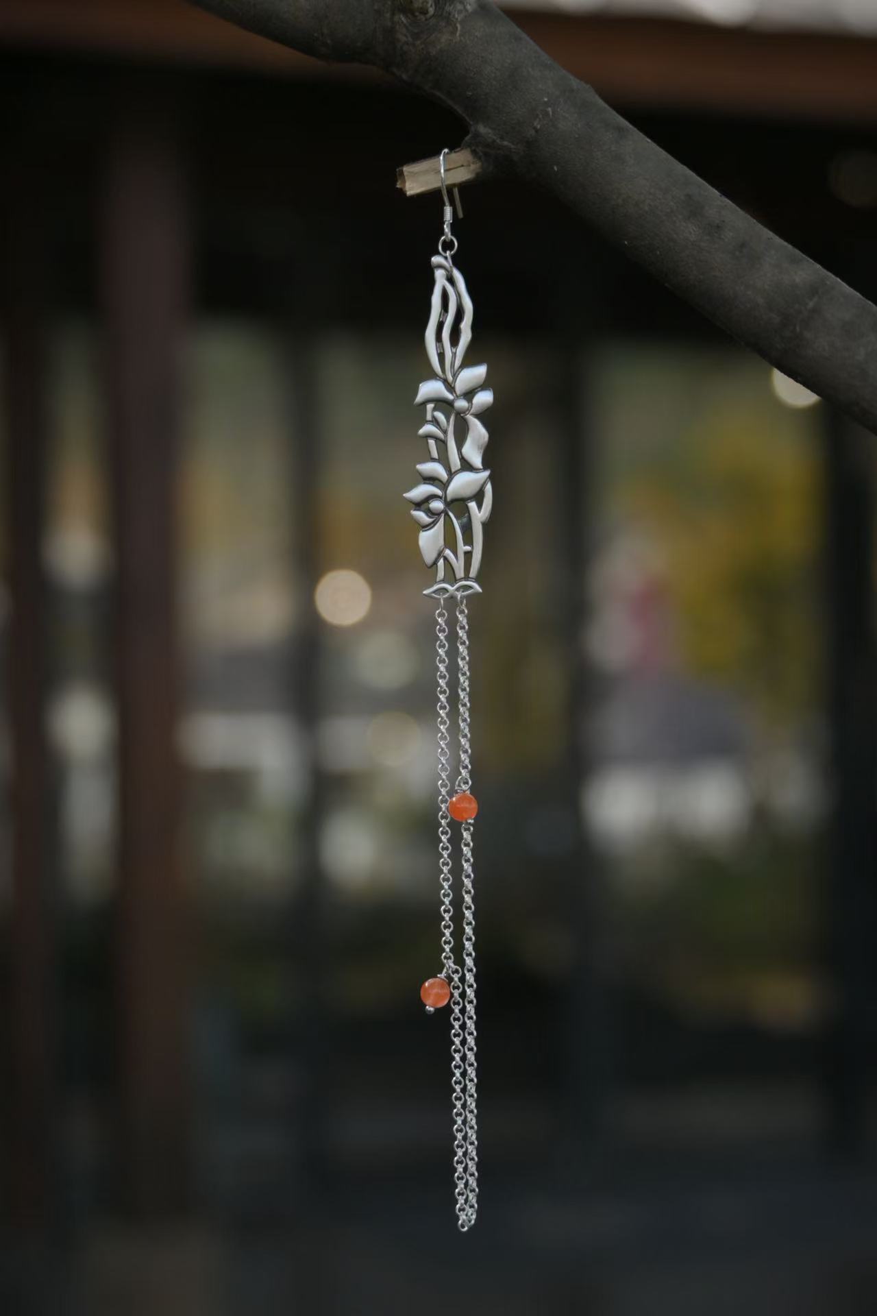 [憨憨同款925纯银耳饰]-憨憨甄选-憨憨专选-茶道-茶具-茶器