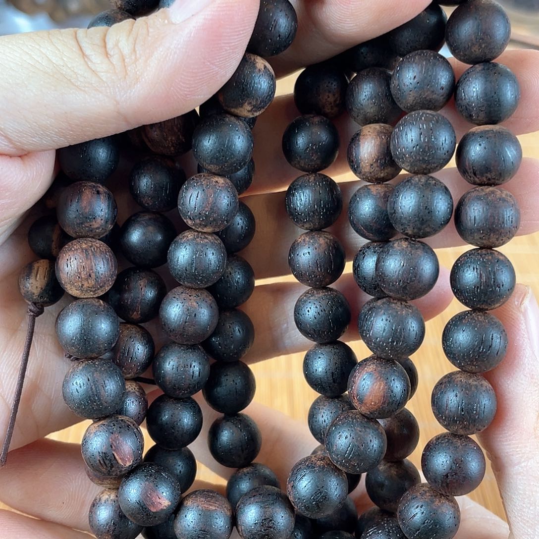 降真香手串/手链10/108老东枝红油降真香