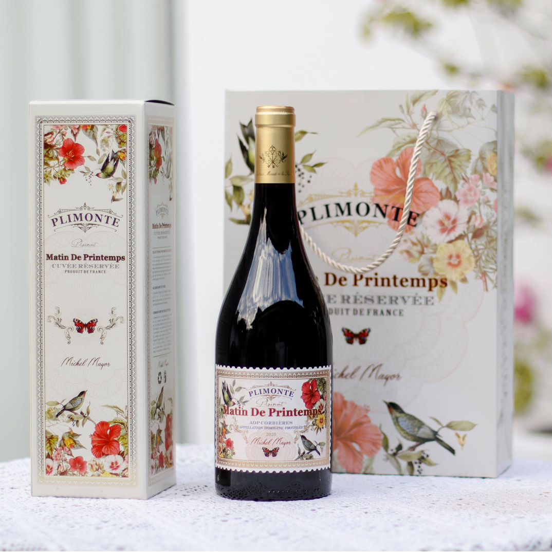 法国进口派乐梦酒庄春晓干红葡萄酒原瓶