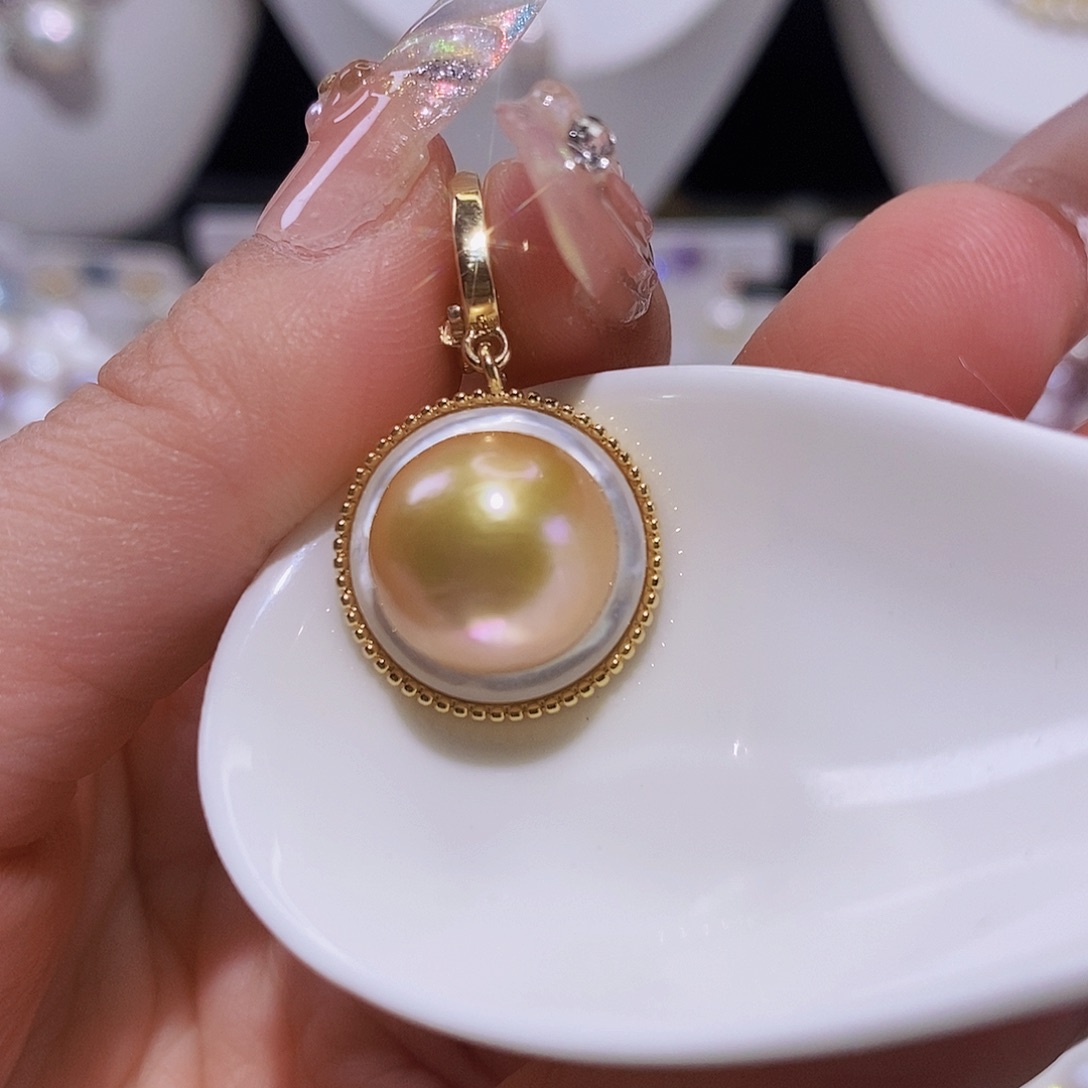 淡水珍珠颈饰合金