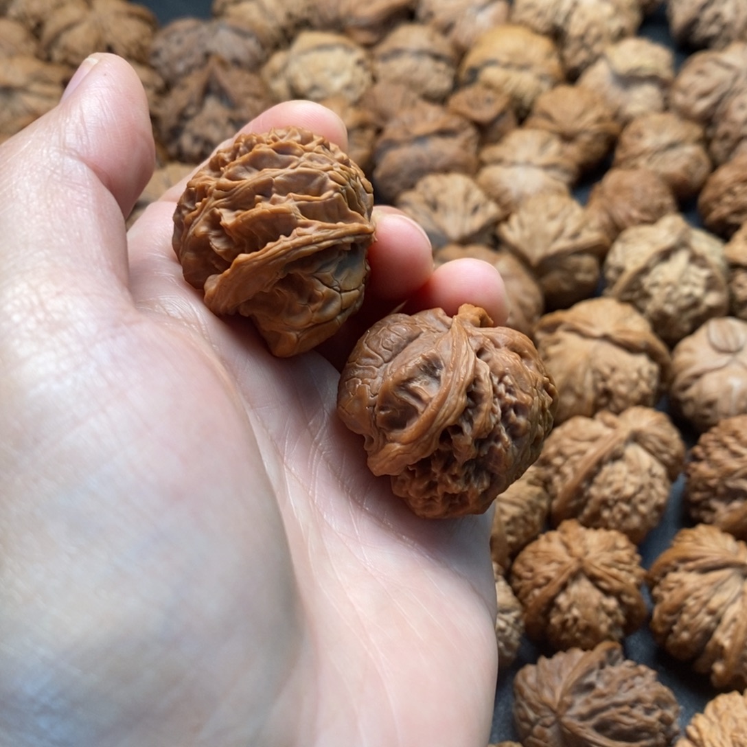 把件文玩核桃36苹果园蛇头