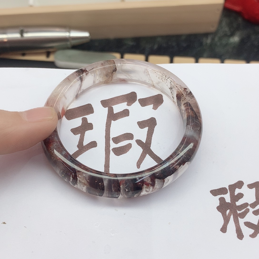 水晶手镯未镶嵌231（瑕疵5152
