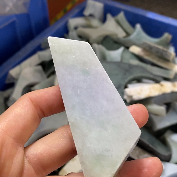 翡翠裸石翡翠边角料