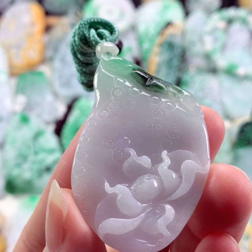 【闪购商品】翡翠吊坠(不含链)未镶嵌