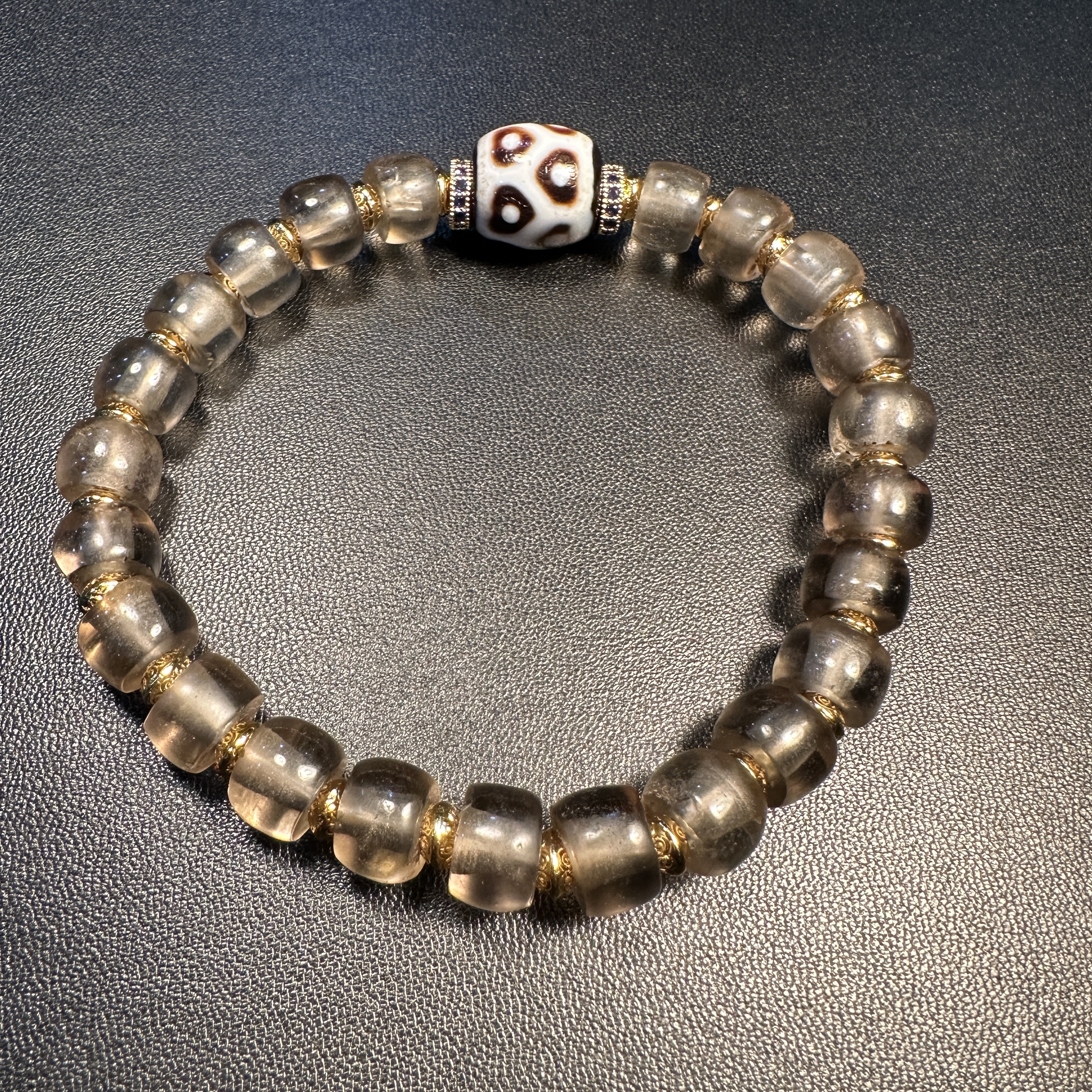 19世纪烟晶/达洛 手串(主珠不一)333-903