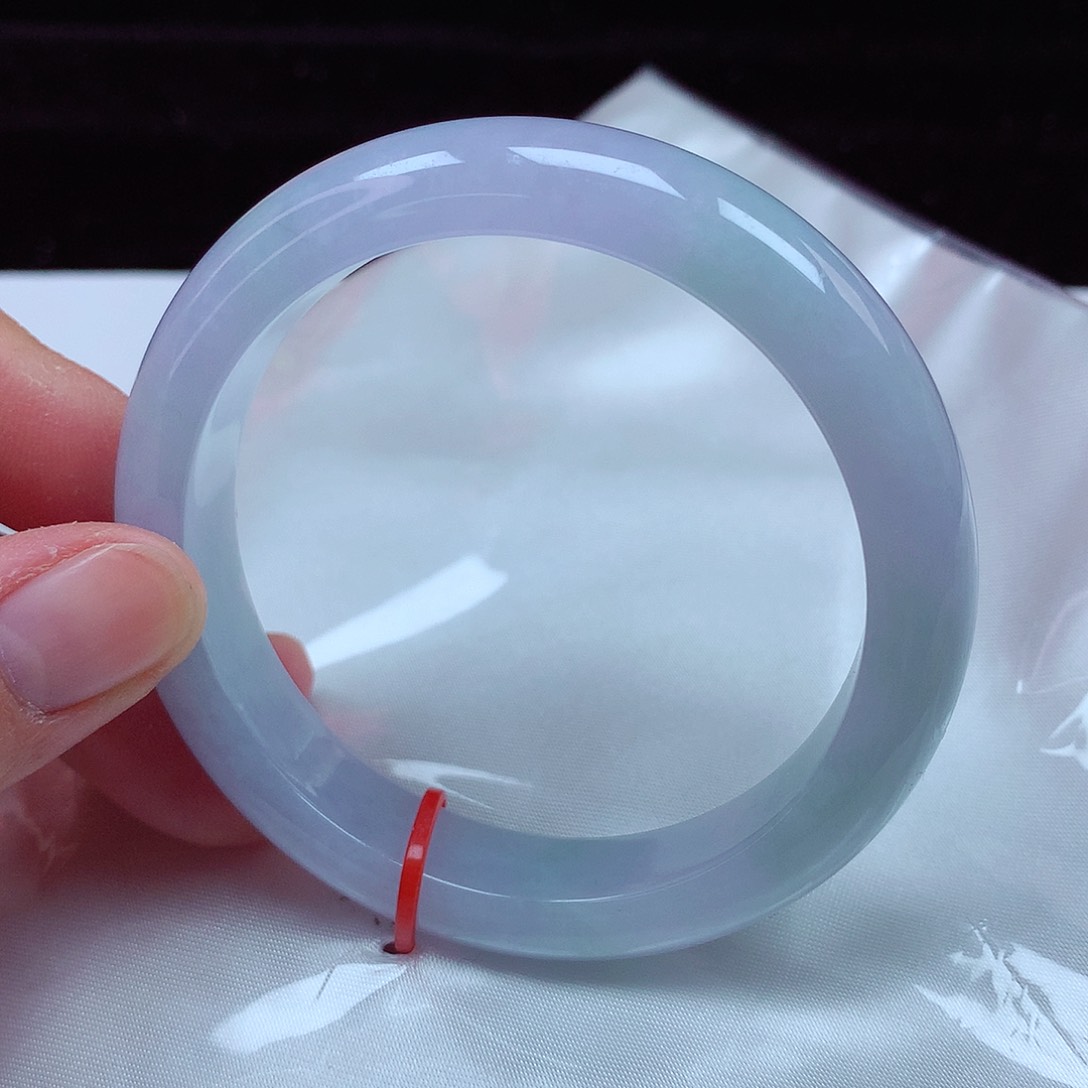 翡翠手镯未镶嵌57圈