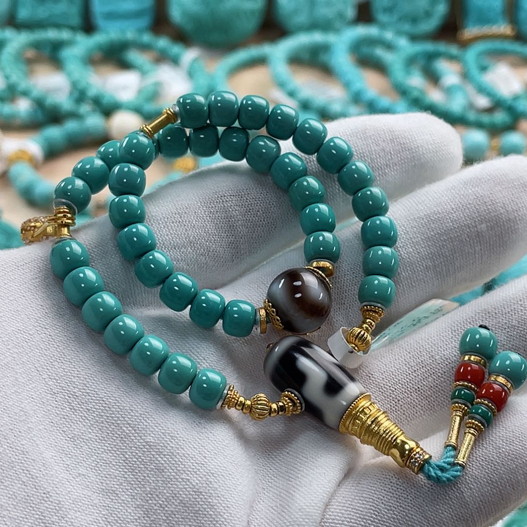 绿松石珠宝奇石未镶嵌