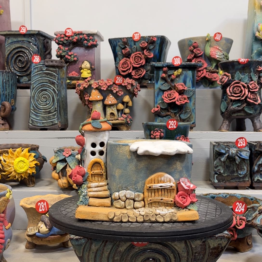 陶瓷292号陶然花盆