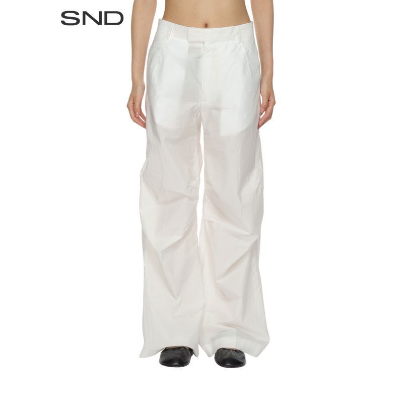 【ALAINPAUL设计师品牌】SND SS25 阔腿休闲裤