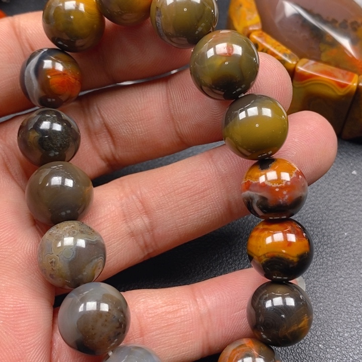 玛瑙/玉髓颈饰未镶嵌用****7