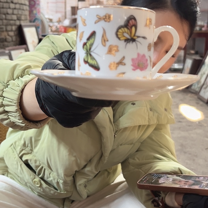陶摆件景德镇高温陶瓷21