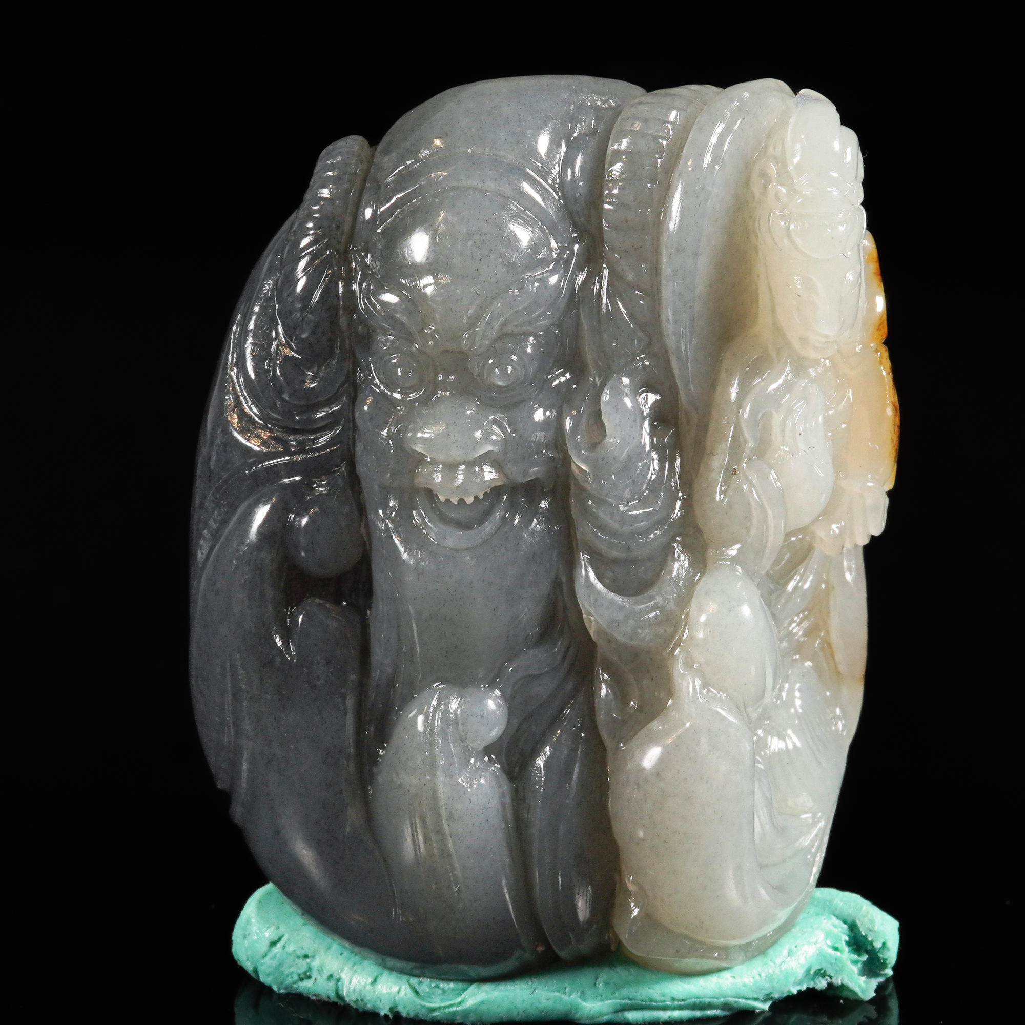 LOT.022和田玉雕一念之间/X2725