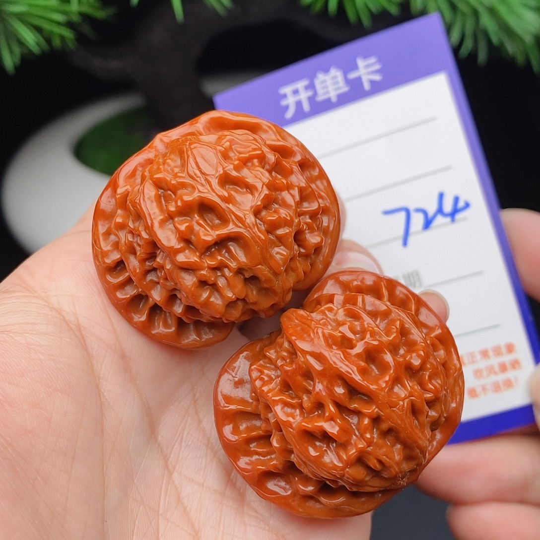 把件文玩核桃40宫灯，724