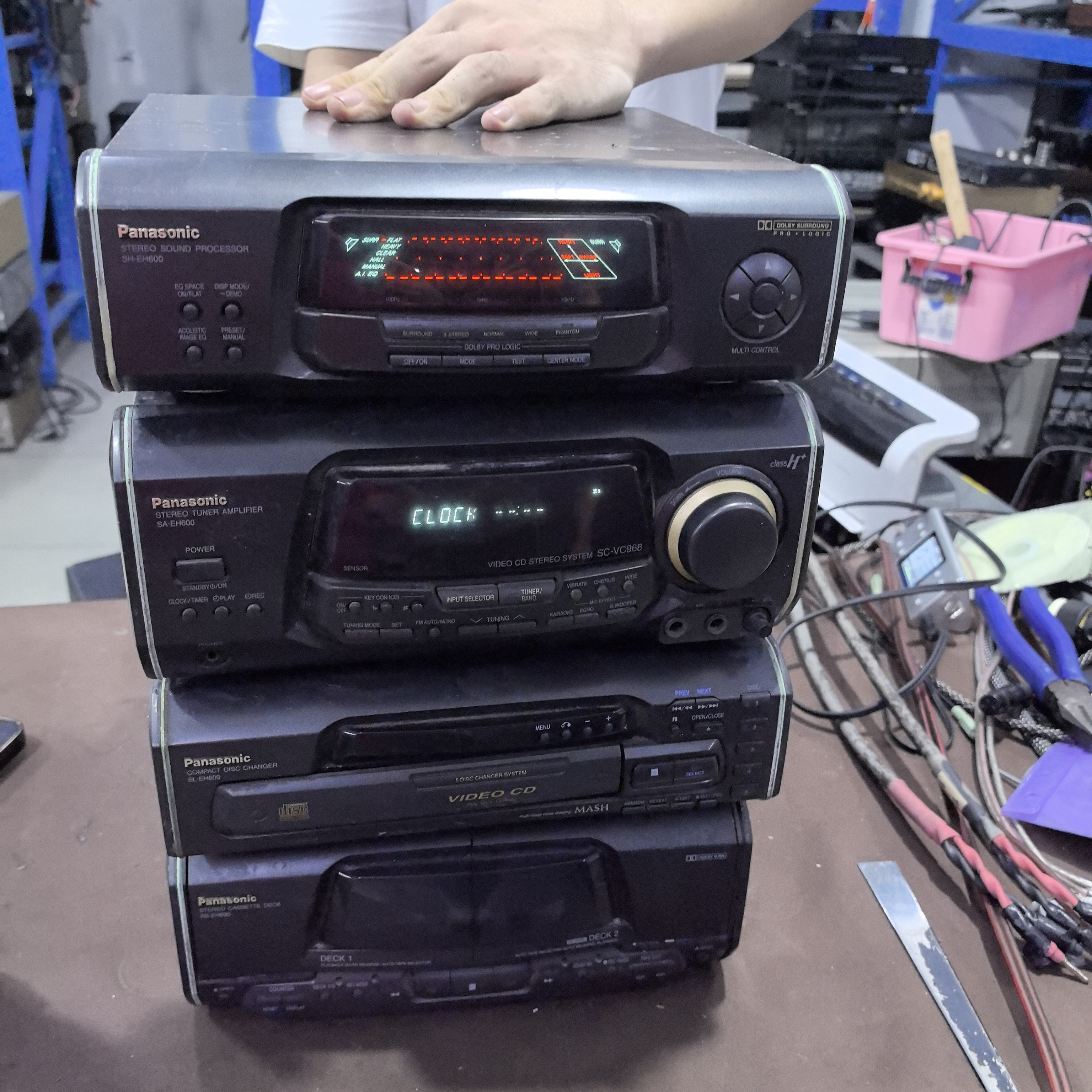 9新  sx 600主机组合（只功放好用不退换）