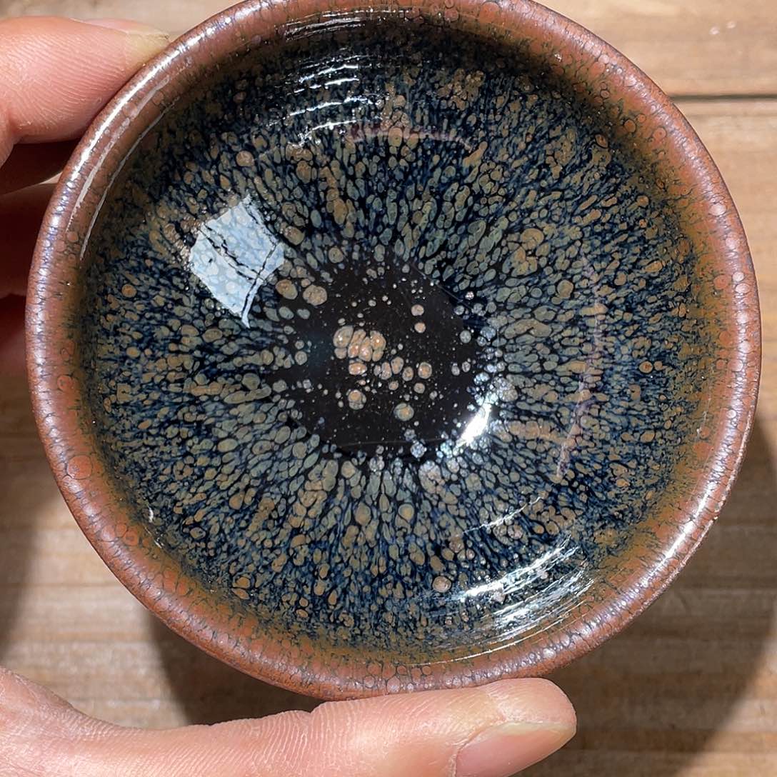 茶盏建窑建盏柴烧206