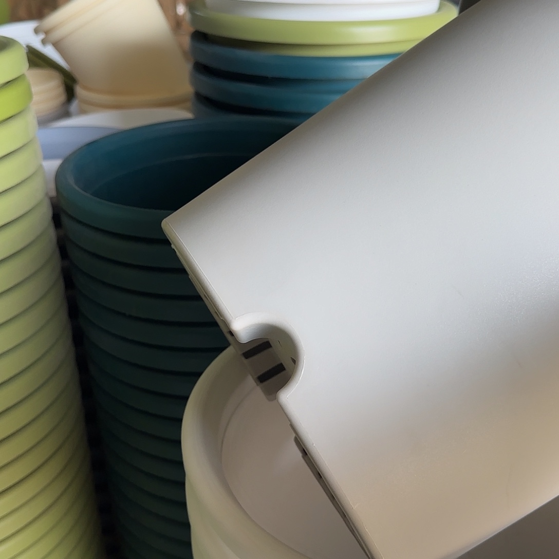 树脂四季6号无托7个灰白微瑕