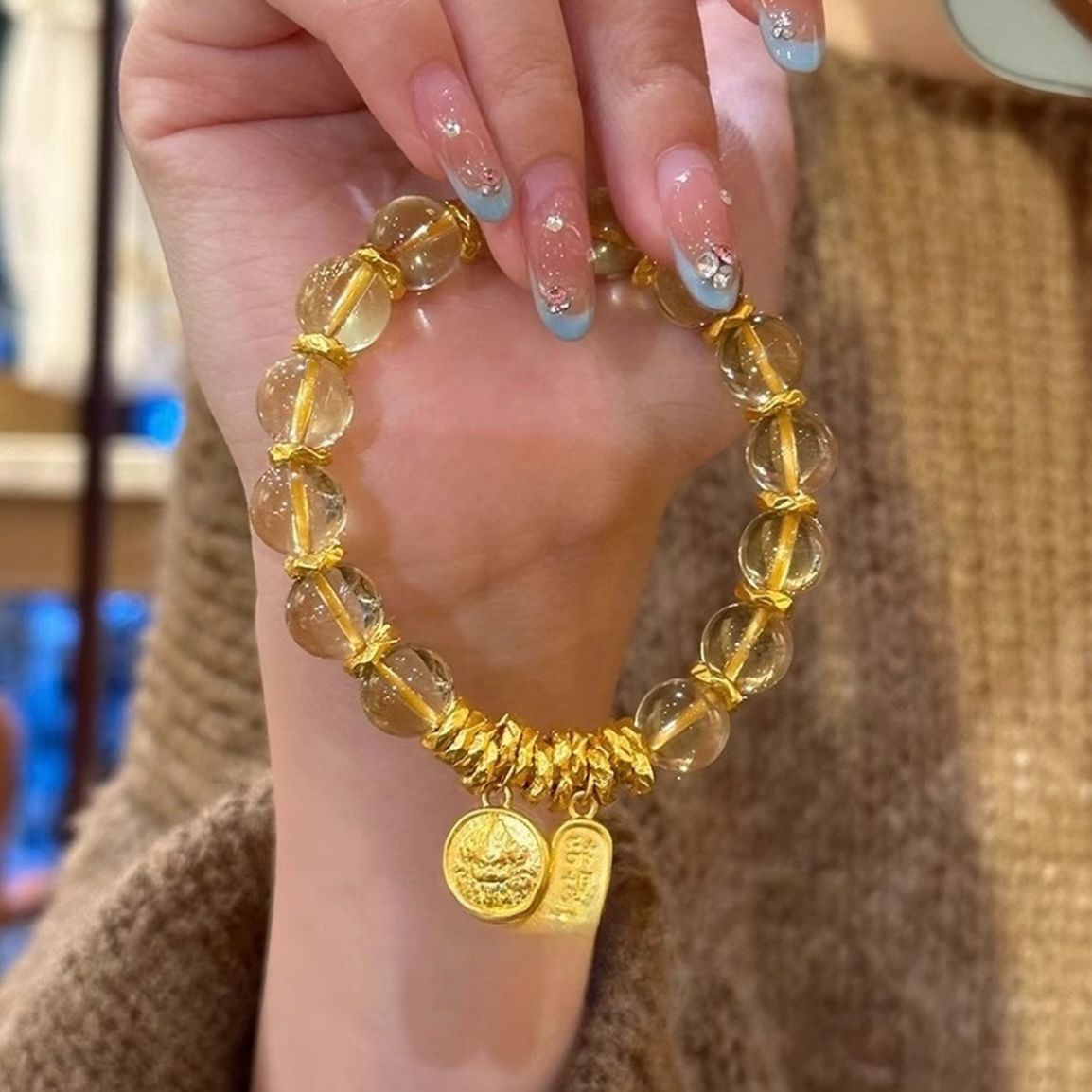 温柔显贵气衬肤显白不撞款日常通勤小众精致女手饰ZD1218