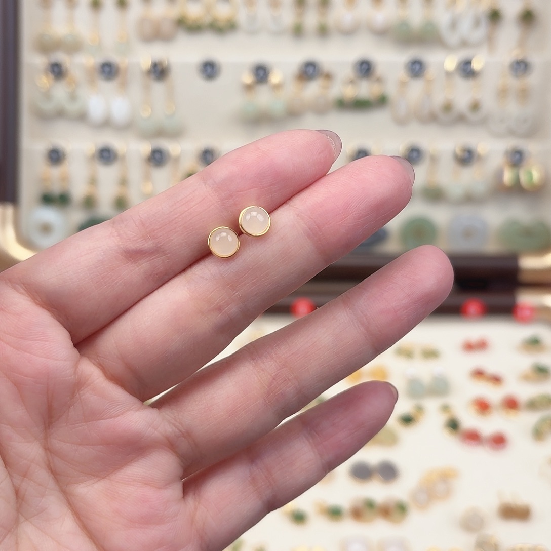 颈饰银S925镶嵌和田玉子****）