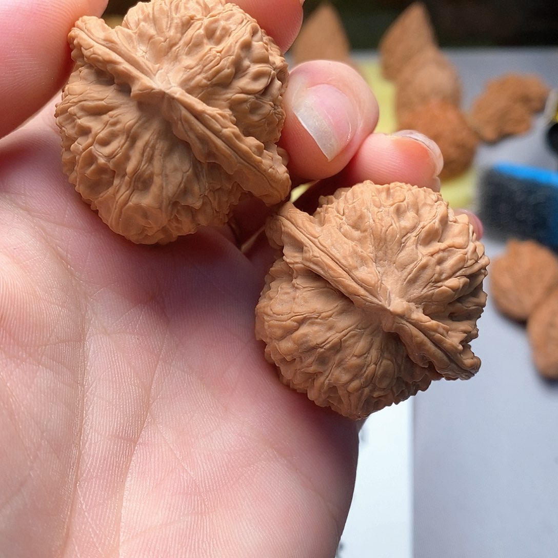 吊坠文玩核桃白狮子4️⃣4️⃣4️⃣