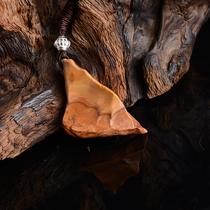 阿拉善地表原石吊坠