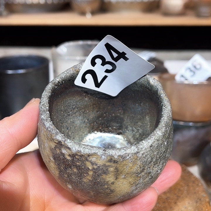 杯高温柴烧陶泥主人杯