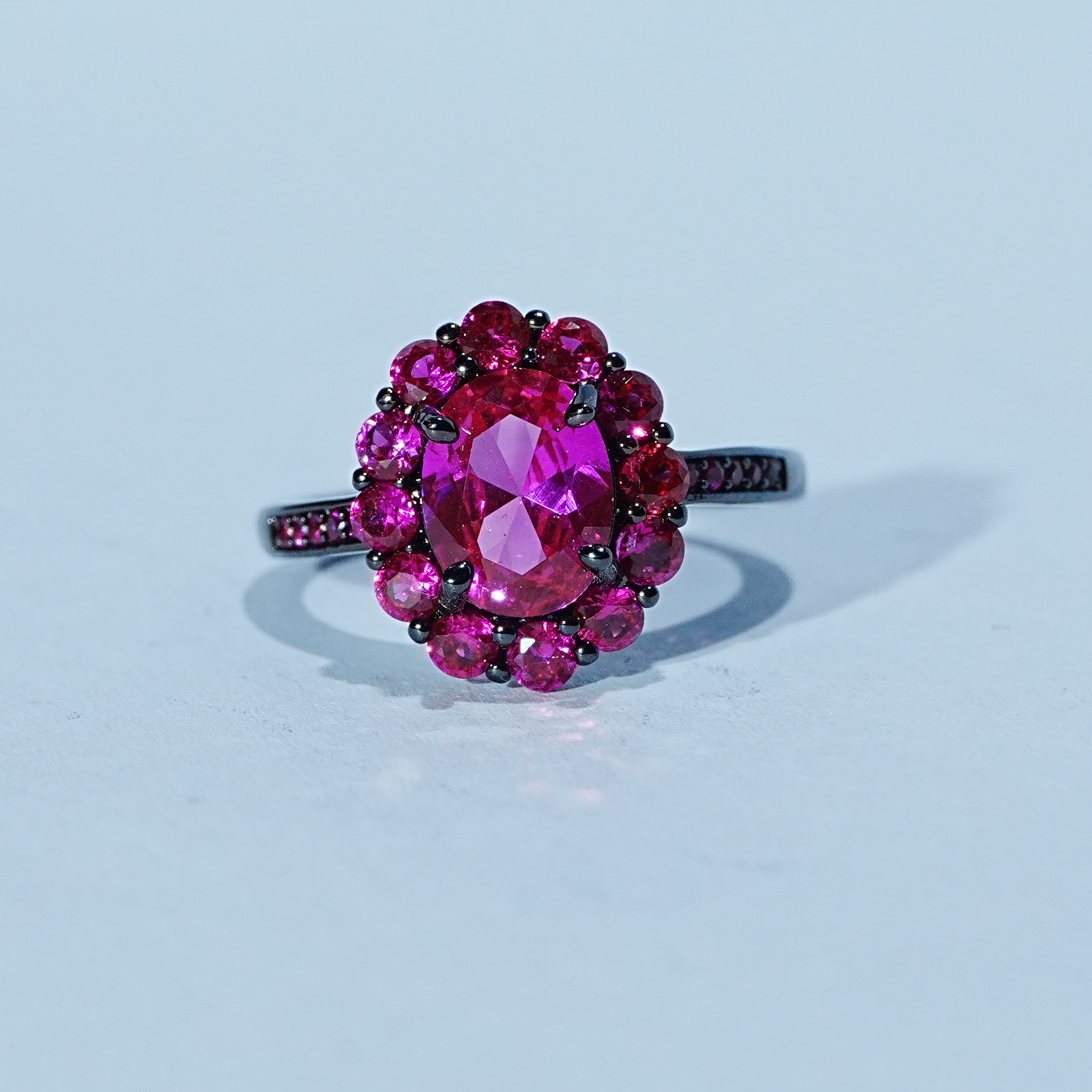 矿区高定-典藏轻奢-粉色蓝宝石-戒指-134