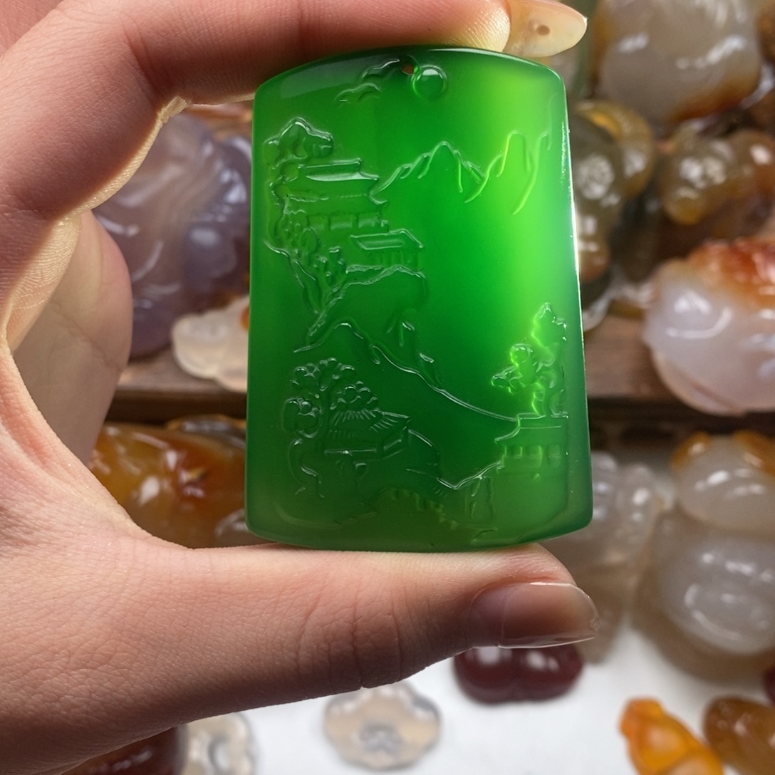 玛瑙/玉髓未镶嵌颈饰