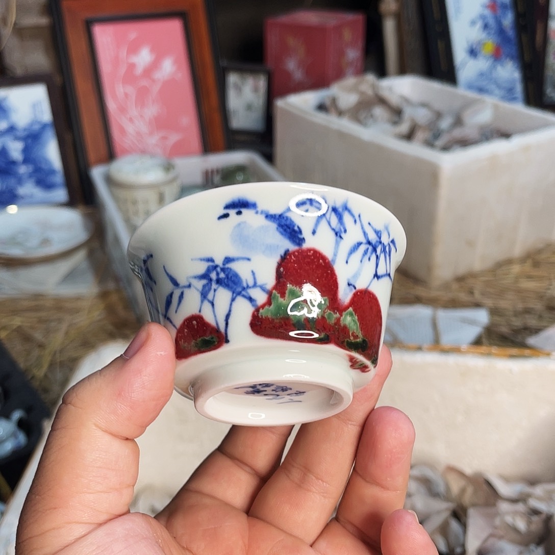 杯景德镇陶瓷艺术品