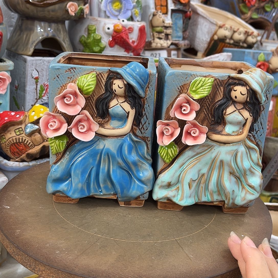 粗陶多肉花盆花盆