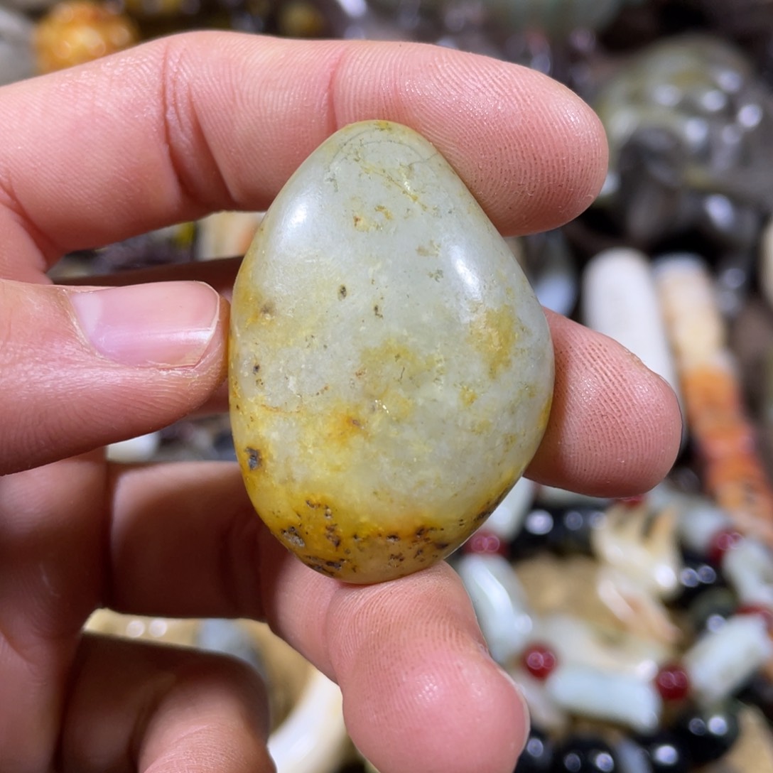 和田玉吊坠(不含链)未镶嵌